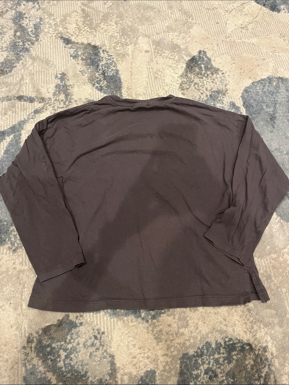 Zara Dark Gray Snoopy & Woodstock Graphic Long-Sleeve Tee - Picture 4 of 4